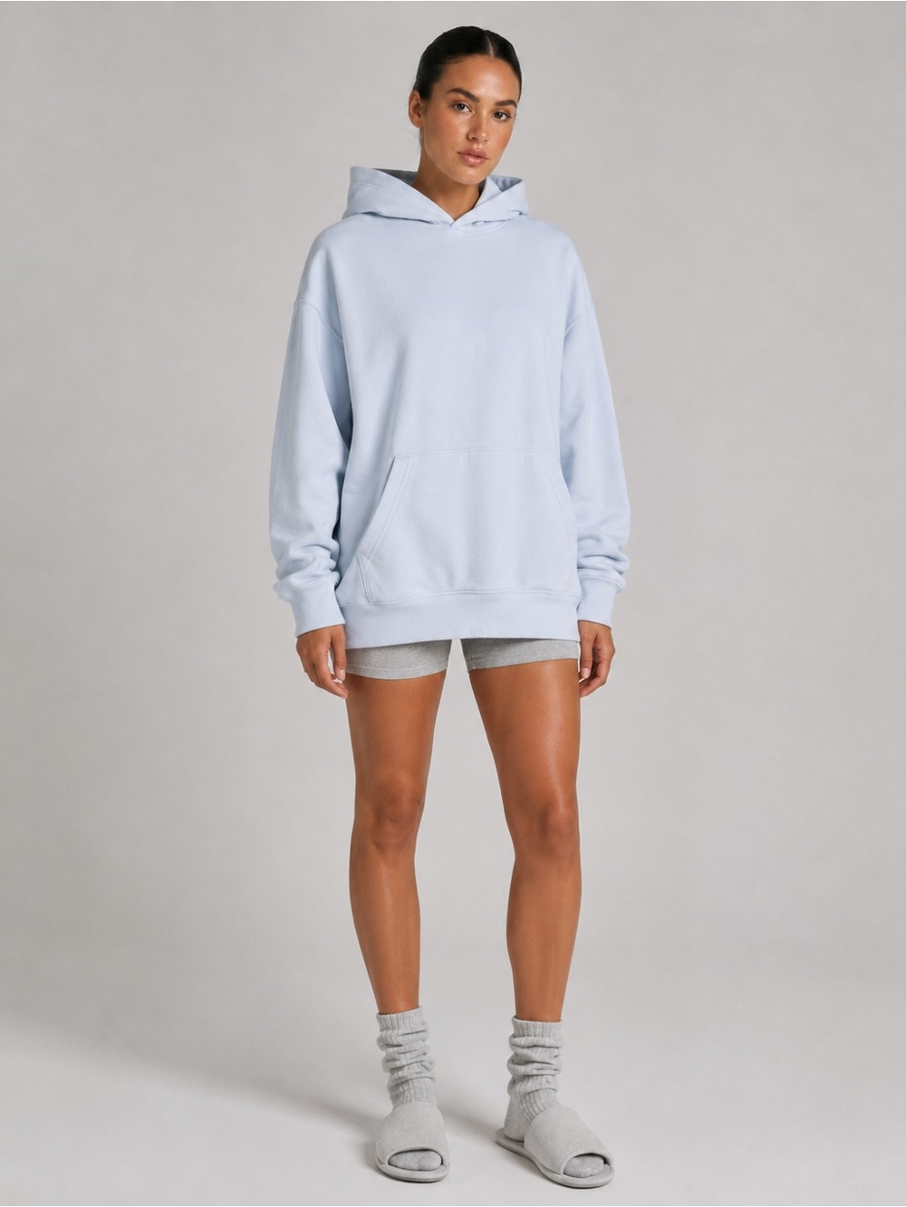 NWOT: SKIMS Limited Edition French Terry Oversized Hoodie | Opal | Size: Large